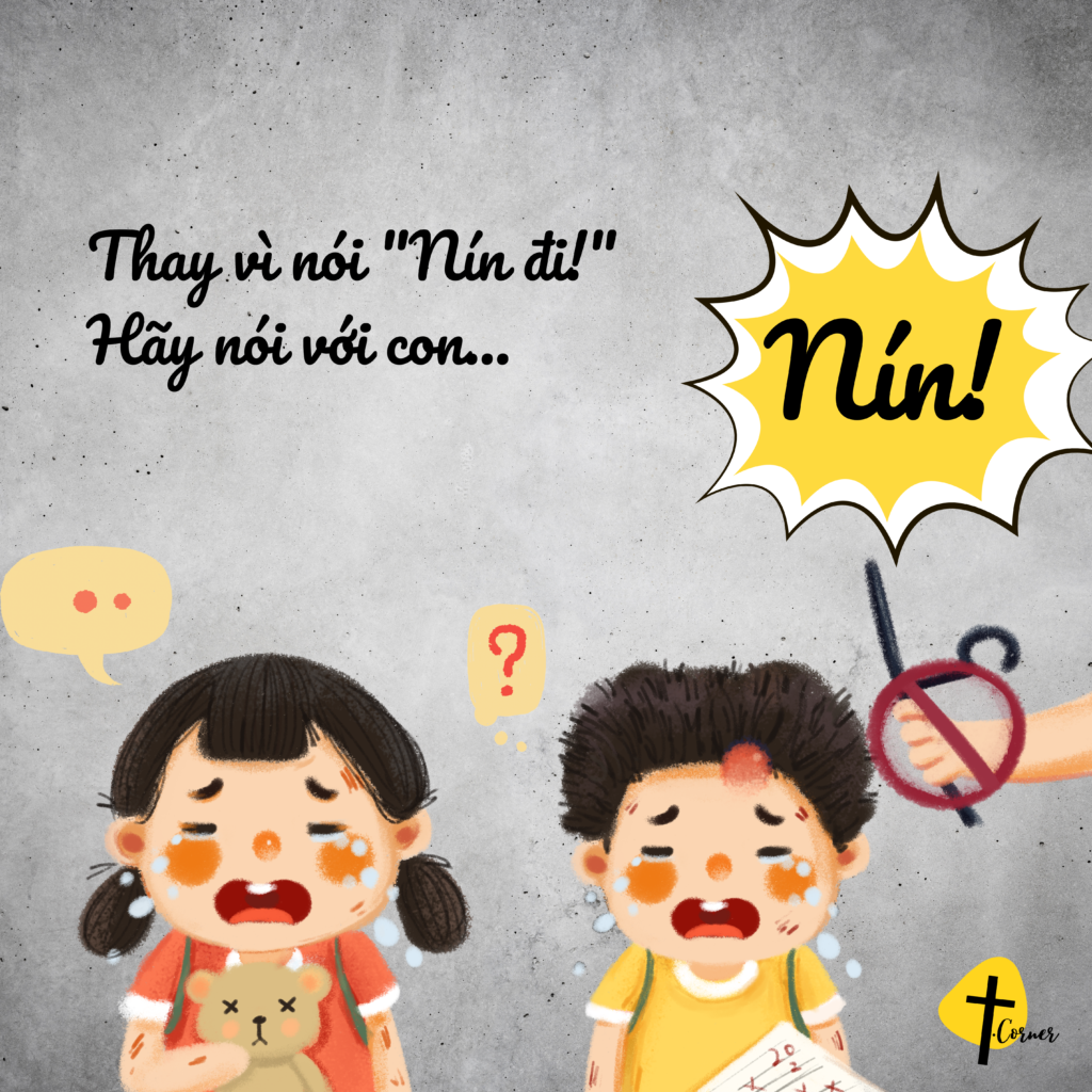 7 CÂU NÓI NÊN NÓI KHI CON KHÓC